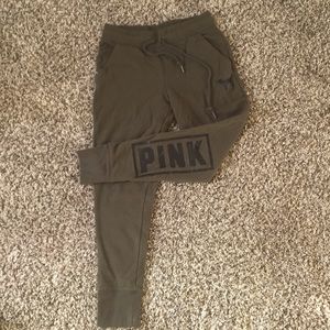 Victoria secret pink jogger pants